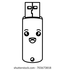 usb memory kawaii character
