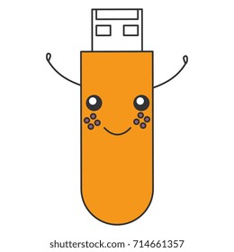 usb memory kawaii character