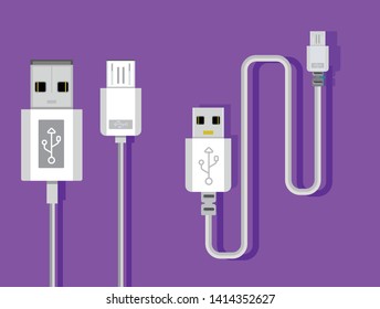 USB Micro cables  (Sockets and connectors for PC and mobile devices)