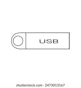 USB Pen drive, Flash drive icon