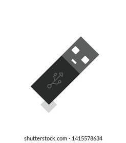 Usb pendrive, Usb stick vector icon