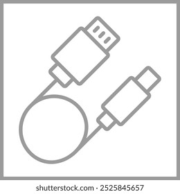 USB Port icon design for personal commercial use