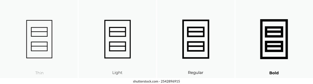 USB-Port-Symbol. Dünnes, helles Design im regulären und kühlen Stil, einzeln auf weißem Hintergrund
