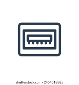 USB port Universal Serial Bus Connection for Peripheral Device