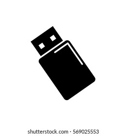 USB storage device icon vector illustration graphic design