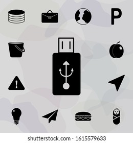USB storage icon. web icons universal set for web and mobile