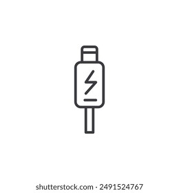 COLECCIÓN de iconos USB tipo c