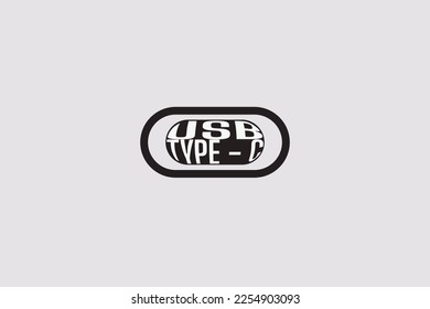 Usb Type C Port Icon