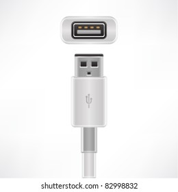 USB Type A Plug & Socket