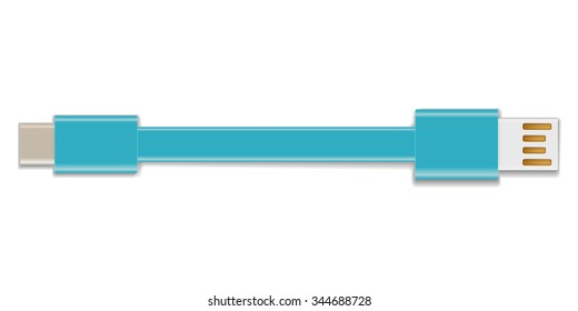 USB type-C cable connector