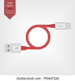 USB type-C red wire