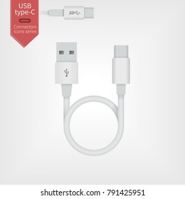 USB type-C red wire