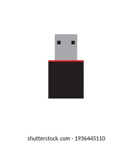 plantilla de logotipo de iconos de ilustración de diseño vectorial usb