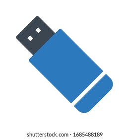 USB-Vektorillustration-Symbol 