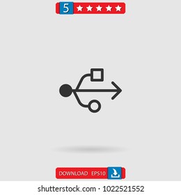 usb vector icon