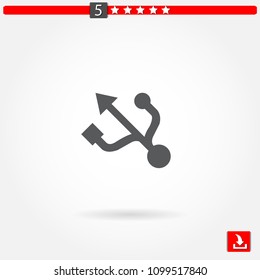 usb vector icon