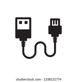 USB vector icon 