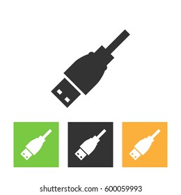 USB vector icon