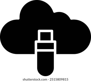 Usb Vector Icon Design Illustration
