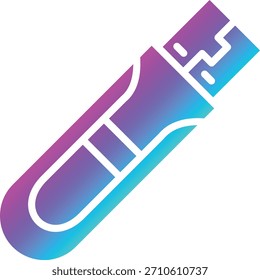 USB-Vektorsymbol-Entwurfsgrafik