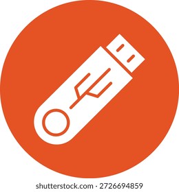 Usb Vector Icon Design Illustration
