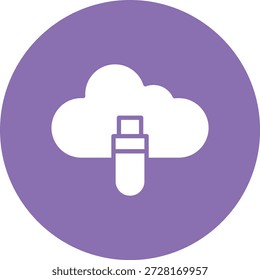 Usb Vector Icon Design Illustration