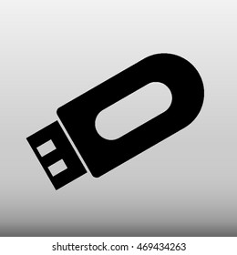 USB Vector Icon Illustration