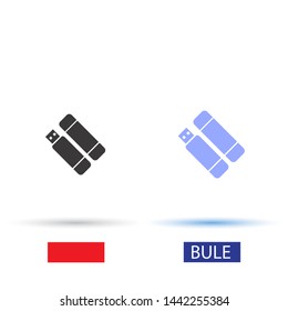usb Vector icon . Lorem Ipsum Illustration design