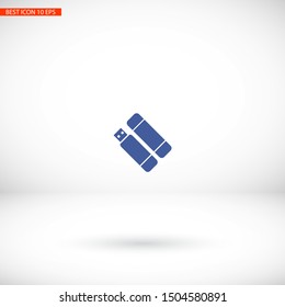 usb Vector icon . Lorem Ipsum Illustration design