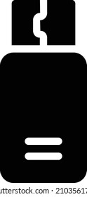 USB Vector illustration on a transparent background.Premium quality symmbols.Glyphs vector icon for concept and graphic design.