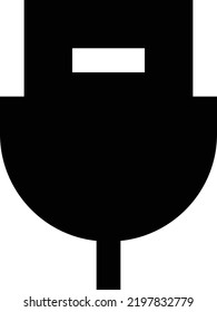 USB Vector illustration on a transparent background.Premium quality symbols.Glyphs vector icon for concept and graphic design.