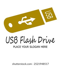 USB VEKTOR PLATZIEREN SIE IHREN SLOGAN HIER