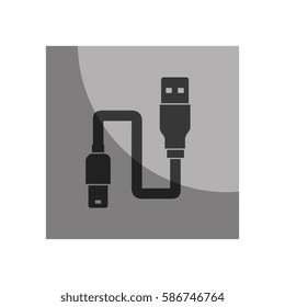 usb wire cable connection