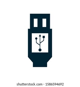 usb wire connector isolated icon vector illustration design