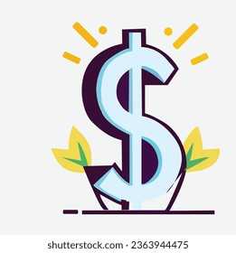 USD graphic pay business symbol, market economy, and dollar money icon. Our contributors supply the captions.