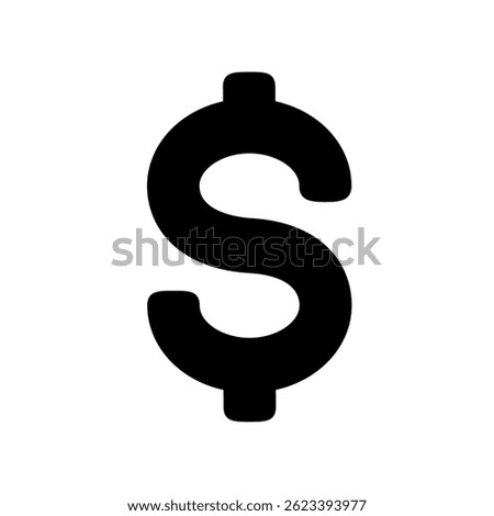 USD icon. Dollar symbol vector 