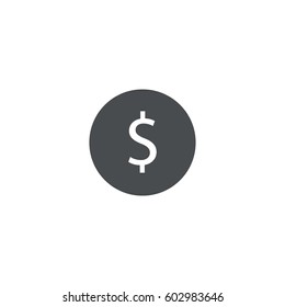 USD icon. sign design