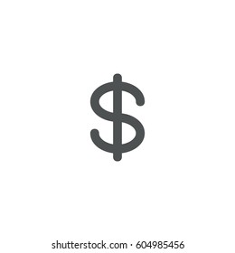 USD icon. sign design