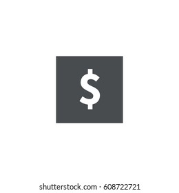 USD icon. sign design
