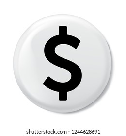 USD icon in trendy flat style isolated on background. USD icon logo, app, UI. icon Vector illustration, EPS10.