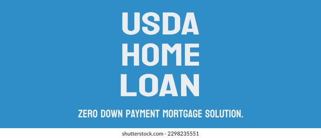 USDA HOME LOAN - Home loan program for low-income rural residents
