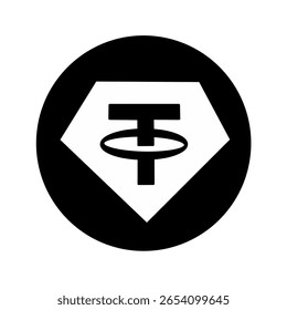 Logotipo de USDT Imagen de criptomonedas