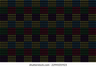Utilice las luces LED multicolores abstractas para cualquier fondo e impresión.