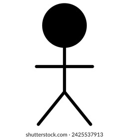 Ilustración de vector de línea de icono de diagrama de caso de uso