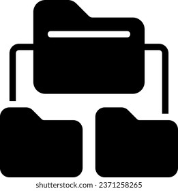 use case glyph icon illustration vector