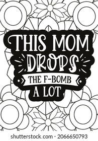 Ich verwende Cookies, um meine Leistung zu verbessern. Funny Cookie Zitat und Doodles. Handgezeichnete Schrift und Illustration zum Färben des Buches.