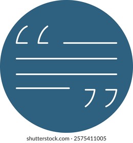 Use descriptive language Outline line art icon