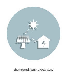 Use of energy badge icon. Simple glyph, flat vector of energy icons for ui and ux, website or mobile application