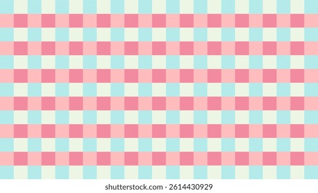 Use gingham pastel designs for chic, cozy decorative backgrounds.