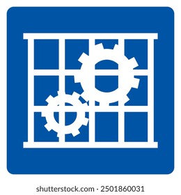 Use Guards Symbol Sign,Vector Illustration, Isolate On White Background Label.EPS10